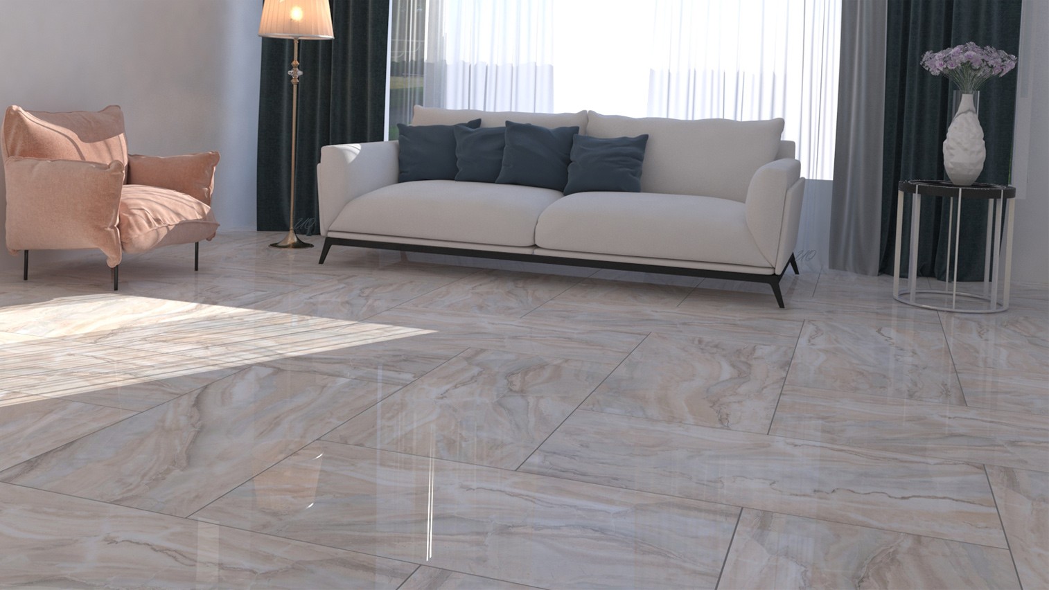 ELT-GP-006 Brown Glossy - STILE | Wall & Floor Tiles