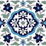 Hala Ajrak 001 Blue white Glossy_1530